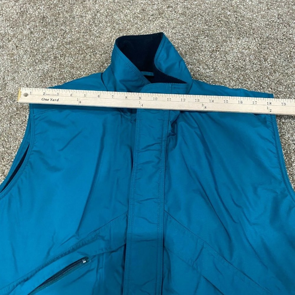 Vintage WearGuard Insulated Tear Resistant Style 1926 Vest Mens Large Teal Green - Picture 12 of 12